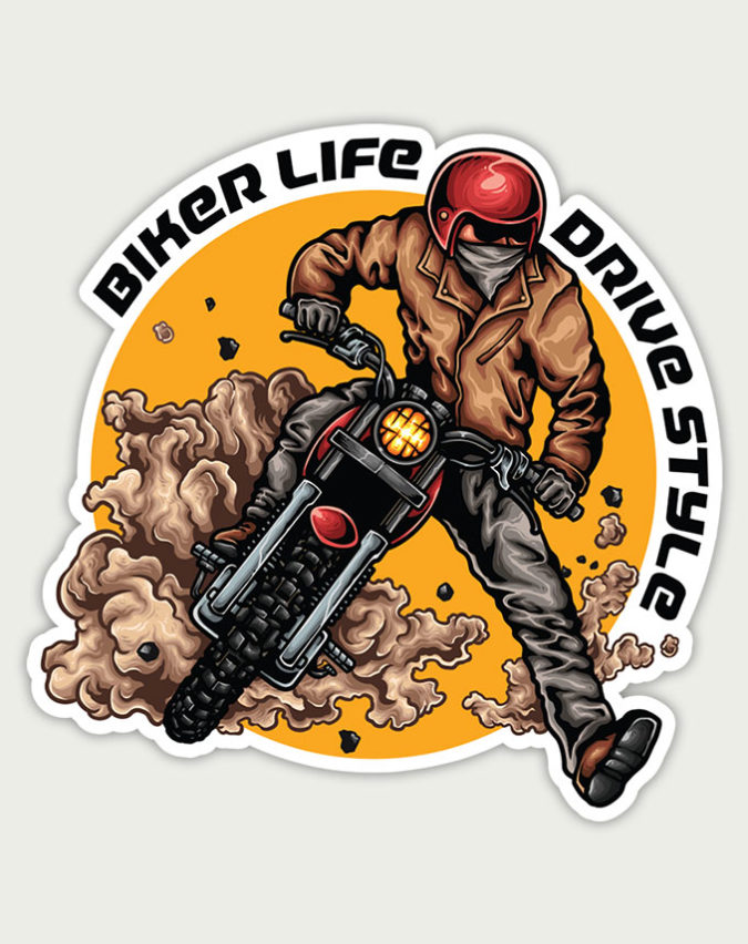 best sticker for bike, bike helmet stickers, car sticker online