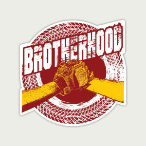 Brotherhood bike sticker design, bike stickers india, off road stickers