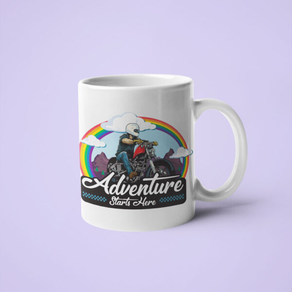 motorcycle travel mug