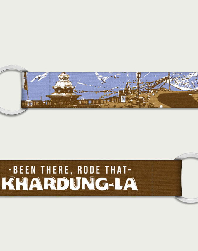 khardungla keychain, leh ladakh keychain, keychain for royal enfield