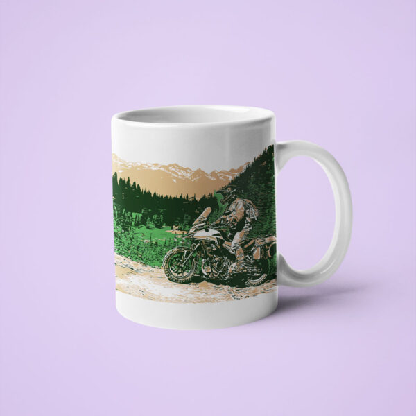 Motorcycle travel mug