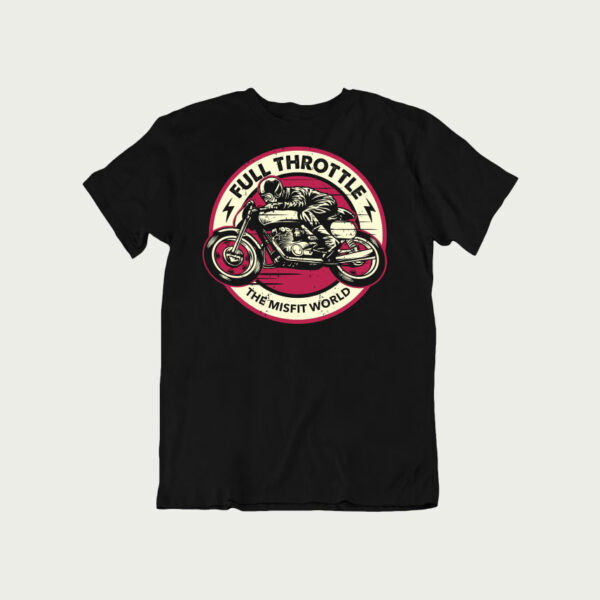 bikers t shirt design, jawa t shirt India, bike riders t shirt, best bike site in india, vintage polo t shirt, Full Throttle tshirt,