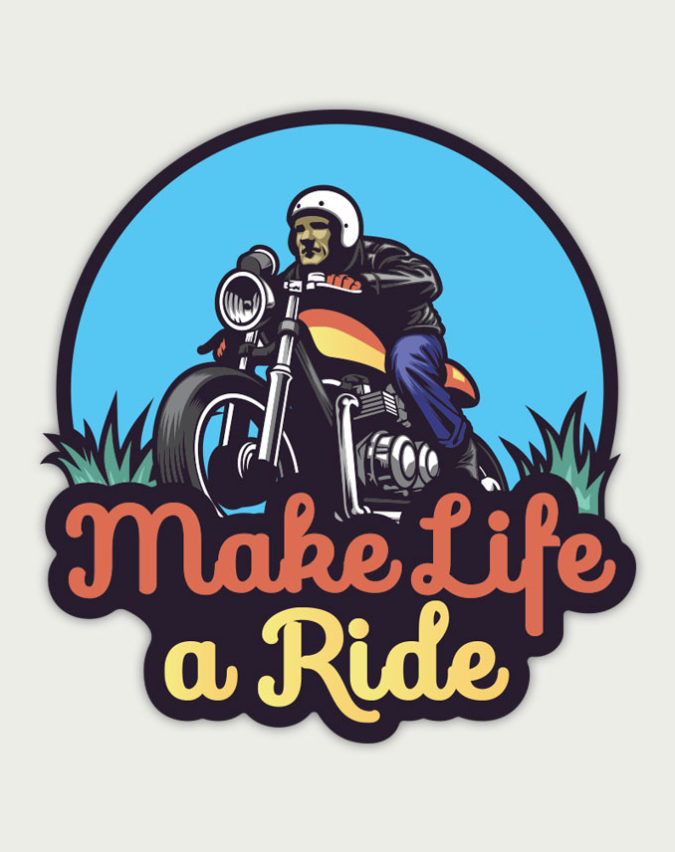 stickers for helmet, stickers for bikes, biker stickers