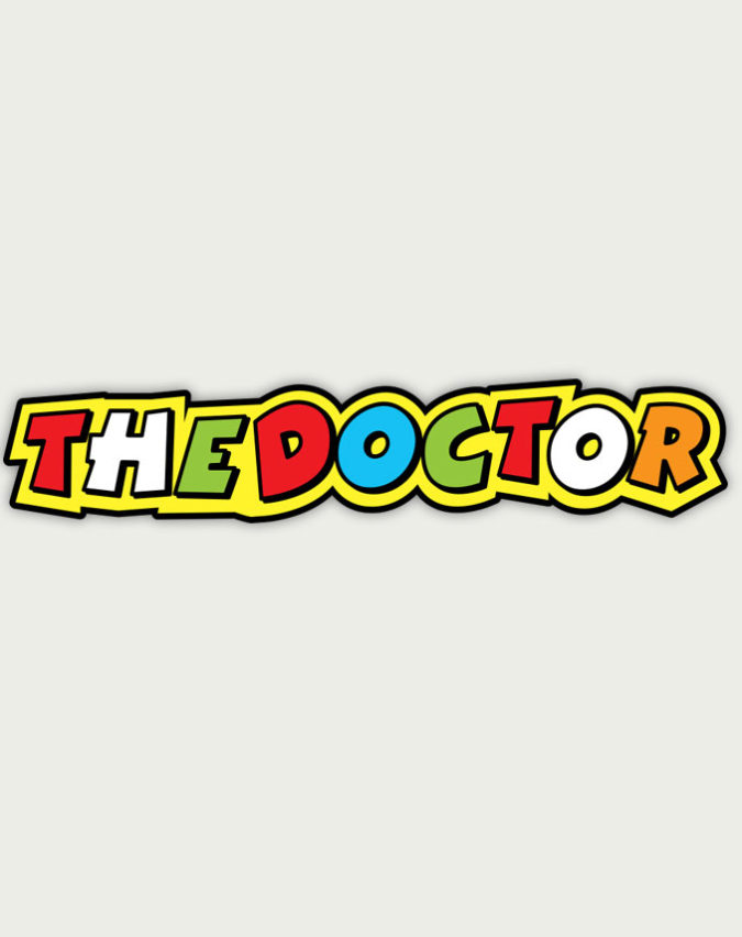 doctor vr rossi sticker, motorcycle stickers india, online car stickers