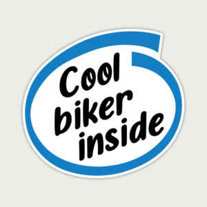 stickers for helmet, helmet sticker, cool biker inside sticker, bike sticker