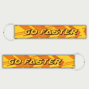 Go Faster bike Keychain