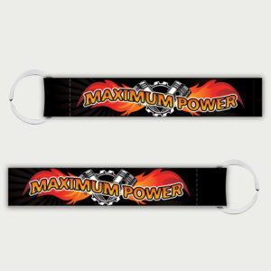 Maximum Power bike Keychain