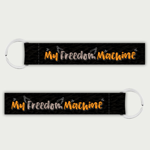 My freedom machine bike Keychain