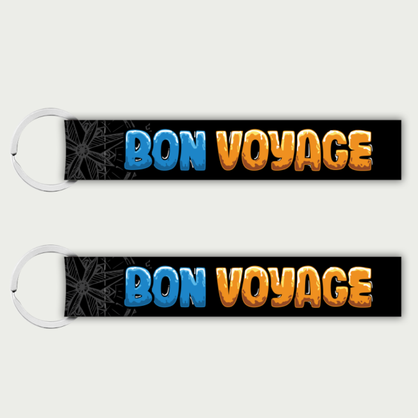 Bon Voyage Keychain, bike keytag, bike keytag online, bike keytag India, best bike keytag, bike keytag quotes,